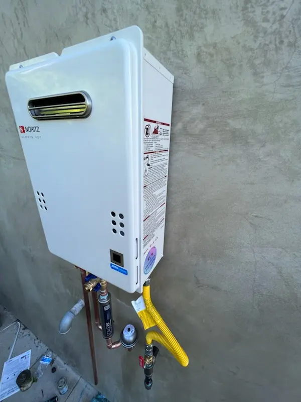 Tankless water heater installation for Scituate Station homes